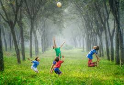bimbi e natura